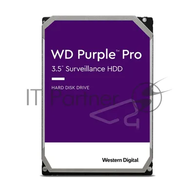 Жесткий диск Western Digital Original SATA-III 12Tb WD121PURP Video Purple Pro (7200rpm) 256Mb 3.5"