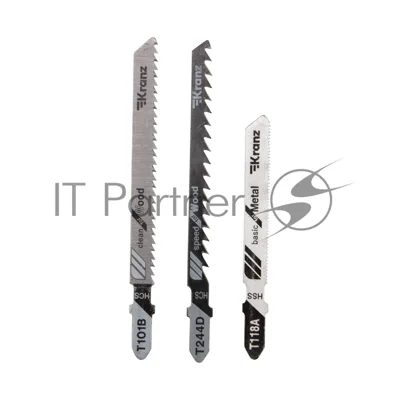 Набор полотен для электролобзика Kranz № 2 T101B/T118A/T244D (3 шт./уп.)