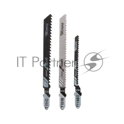 Набор полотен для электролобзика Kranz № 1 T101B/T111C/T119BO (3 шт./уп.)