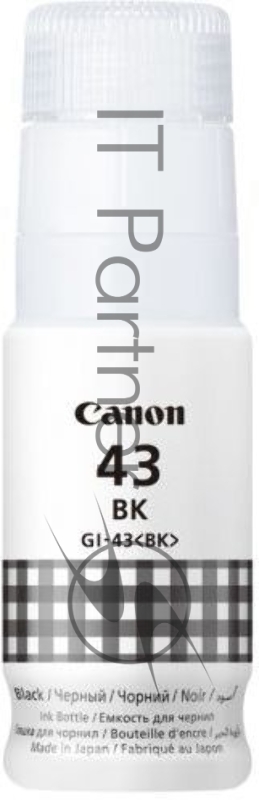 Чернила Canon GI-43 BK EMB