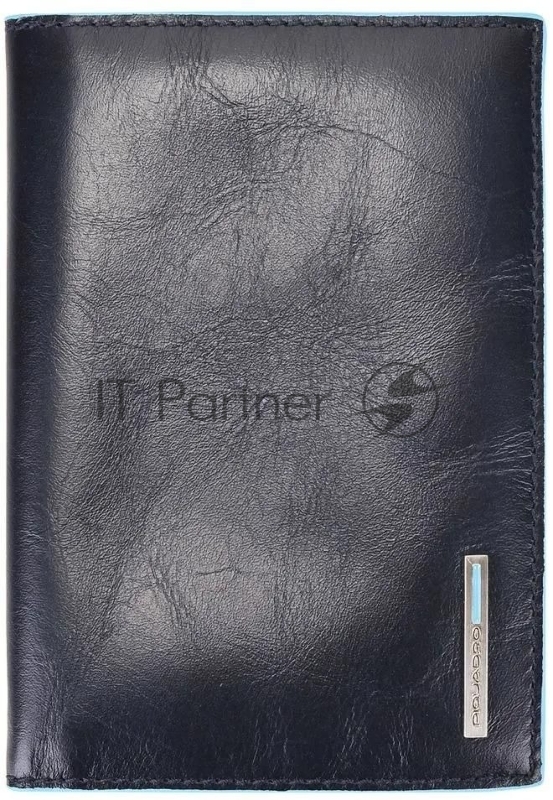 Обложка для паспорта Piquadro Blue Square PP5255B2/BLU2 синий натур.кожа