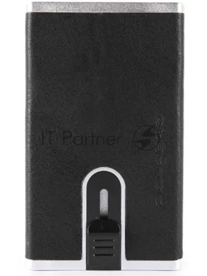 Чехол для кредитных карт Piquadro Black Square PP4825B3R/N черный натур.кожа
