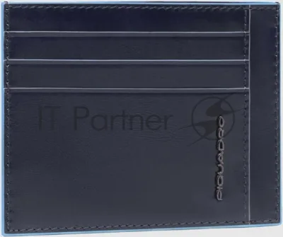Картхолдер Piquadro Blue Square PP2762B2R/BLU2 синий, натуральная кожа
