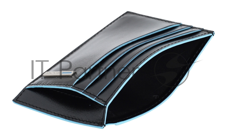 Чехол для кредитных карт Piquadro Blue Square PP2762B2R/N черный натур.кожа