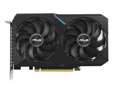Видеокарта Asus GeForce RTX 3060 Dual OC Edition (LHR), 12 GB GDDR6, 192 bit, 3xDisplayPort, HDMI, GPU 1837 MHz