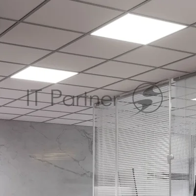 Светильник Gauss MiR IP40 встр/накл 595x595x50мм 35Вт 3500лм 6500К призма