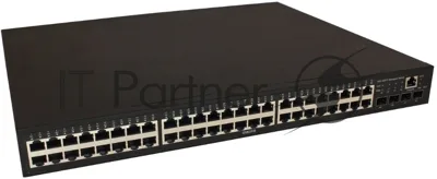 Коммутатор OSNOVO SW-84804/L(800W), 48×1 Гбит/с PoE + 4×1 Гбит/с SFP, управляемый
