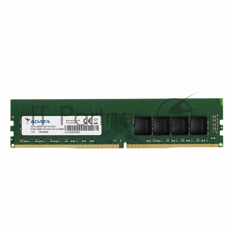 Оперативная память ADATA Premier, DDR4, 8GB (1x8GB), 2666MHz, CL19, DIMM