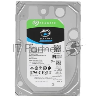 Жесткий диск HDD Seagate SkyHawk AI 10Tb 7200rpm SATA 256Mb 3.5"
