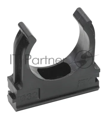 Держатель d32мм IEK CTA10D-CF32-K02-050-PCS (упак.:50шт) черный