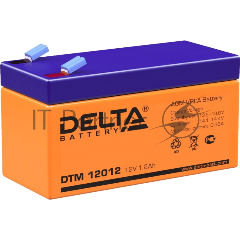 Батарея для ИБП Delta DTM 12012 (12V 1.2Ah)