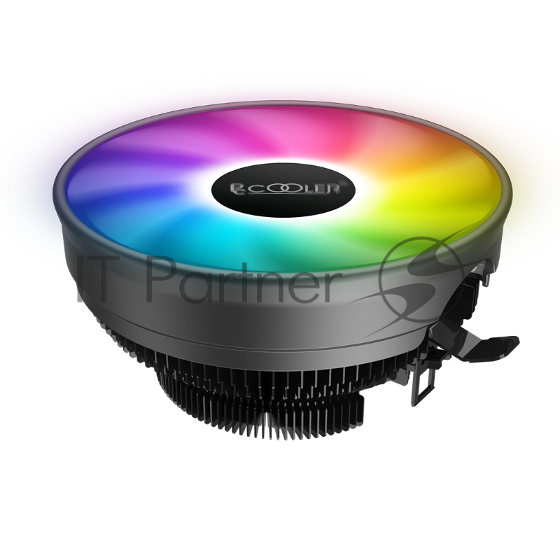 Кулер PCCooler E126M PRO черный 120мм алюминий+медь 1800rpm 29.8db 4-pin 92W 70мм