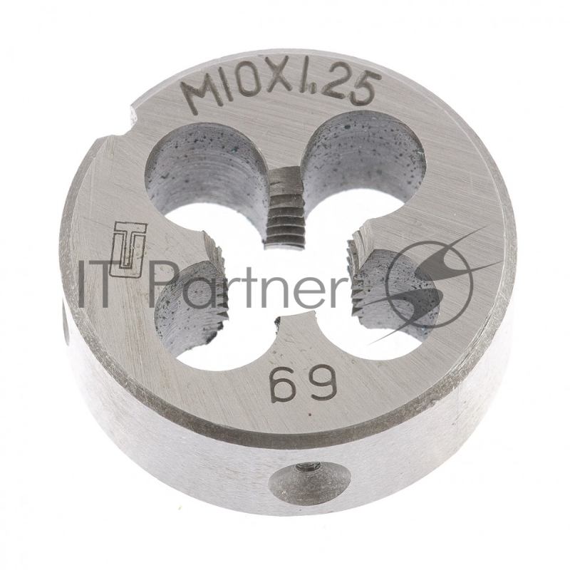 Плашка Сибртех М10x1,25 мм