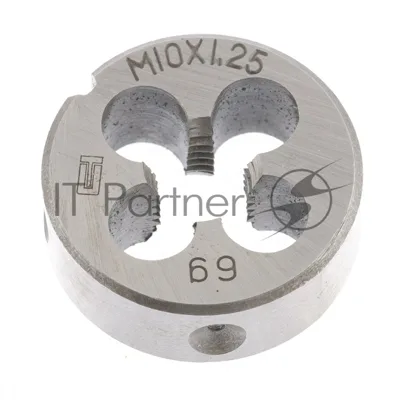 Плашка Сибртех М10x1,25 мм