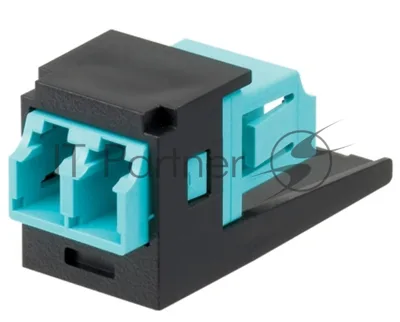 Адаптер Panduit CMDSAQLCZBL проходн. Mini-ComLC дупл. 50/125 OM3 черный