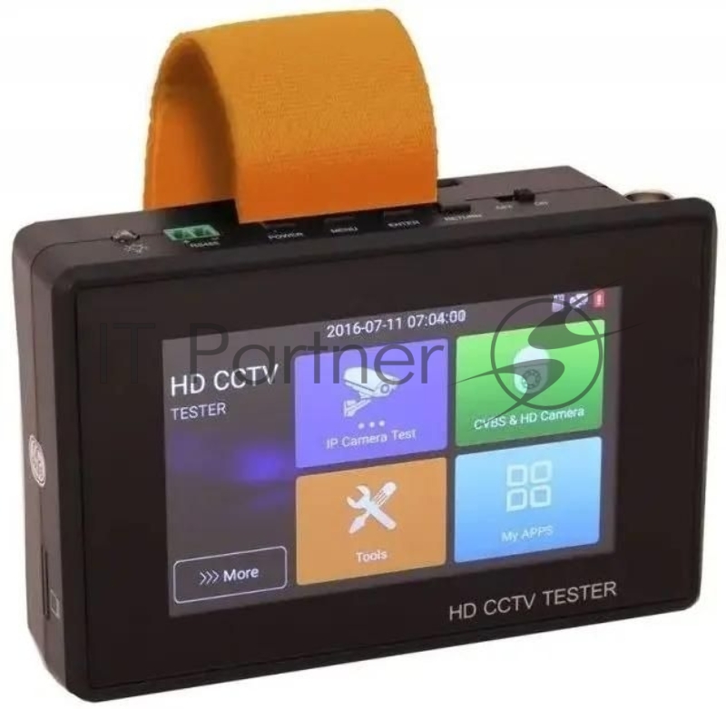 Универсальный наручный монитор-тестер Tezter TIP-H-4(Hand) AHD/CVI/TVI/CVBS и IP-видеосистем