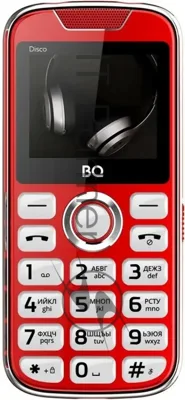 Мобильный телефон BQ 2005 Disco красный