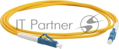 Патч-корд оптический LANMASTER, LSZH, дуплексный, SC/UPC-SC/UPC, SM OS2, 1.0 м