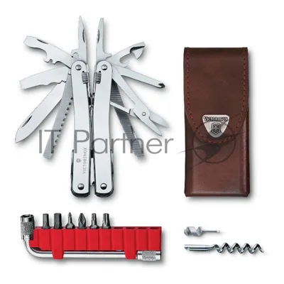 Мультитул Victorinox SwissTool Spirit X (3.0235.L) 105мм 35функц. серебристый подар.коробка