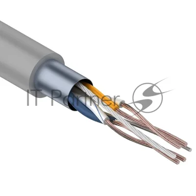 Кабель витая пара Rexant FTP 2PR 24AWG, cat.5e STRANDED (бухта 305 м)
