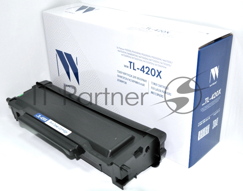 Картридж NVPrint совместимый NV-TL-420X для Pantum P3010D/P3010DW/P3300DN/P3300DW/M6700D/M6700DW/M6800FDW/M7100DN/M7100DW/M7200FD/M7200FDN/M7200FDW/M7300FDN/M7300FDW (6000k)