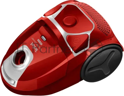 Пылесос Tefal TW3953EA красный/серебристый, 750 Вт, уборка сухая, пылесборник мешок 3 л