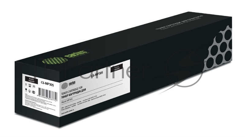 Картридж лазерный Cactus CS-MP305 (842142/842347) черный (9000 стр.) для Ricoh MP305