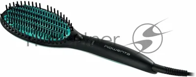 Расческа-выпрямитель Rowenta CF5820F0 черный/зеленый, 200 °C, 3 режима