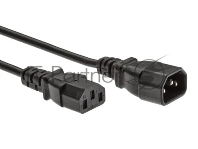 Кабель UPS to устройство 220V (IEC-320-C13/C14) 3м, 3G 0,75мм медь, Telecom