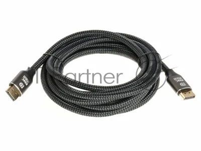 Кабель соединительный DP-DP 1.4V 8K@60Hz 3м, Telecom Pro TCG750-3M