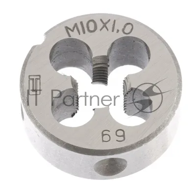 Плашка Сибртех М10x1,0 мм