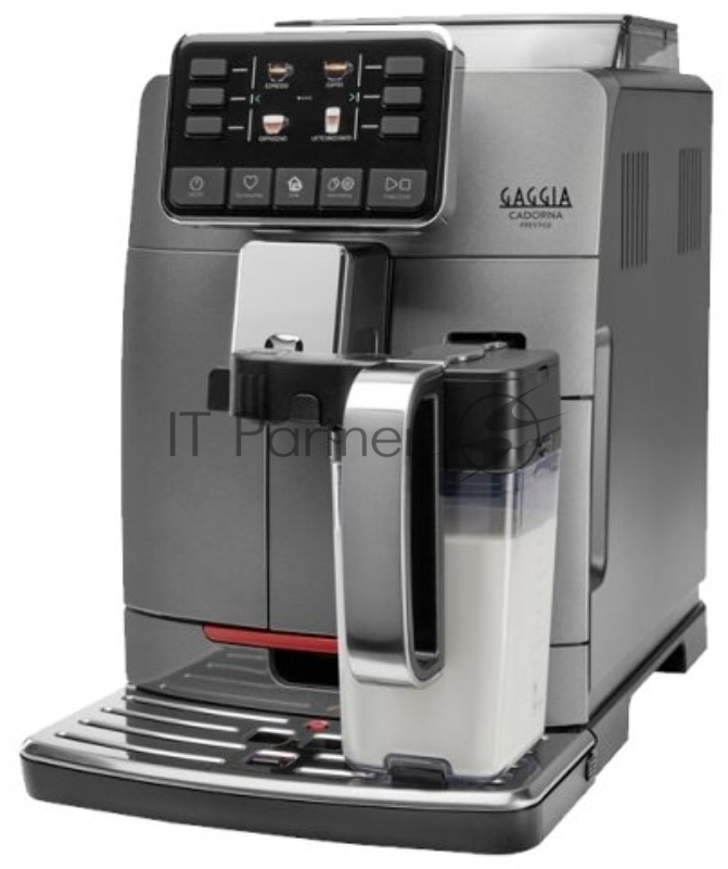 Кофемашина автоматическая Gaggia CADORNA PRES OTC AN 9604/01 серый, исп. кофе - молотый/зерновой, 1.5 л, 1850 Вт. 15 бар
