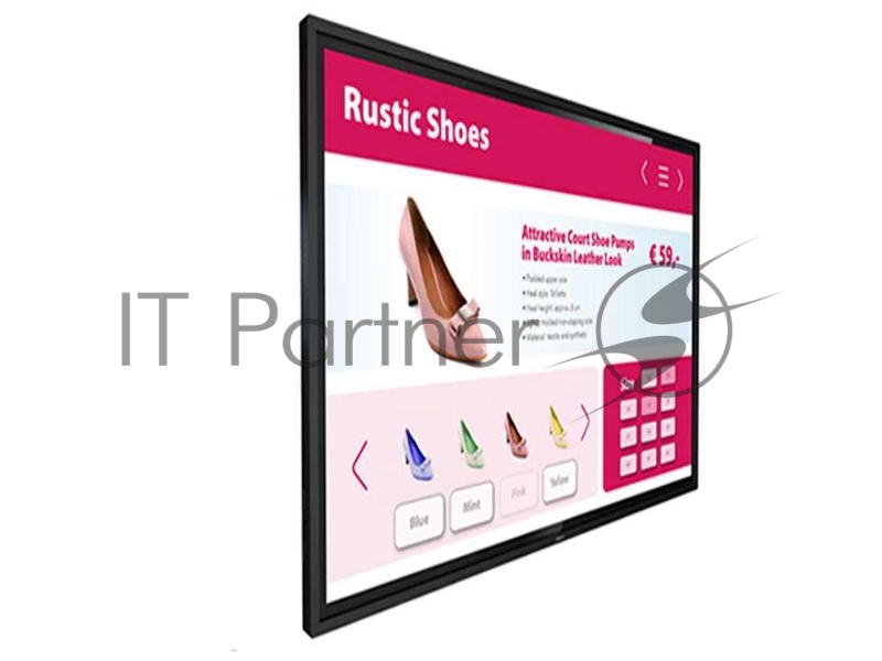 Панель 55" Philips 55BDL3452T Multi-touch IPS 3840x2160 16:9 8ms 178/178 400cd 1300:1 2*HDMI DVI VGA USB mSD OPS RJ45 RS232C IR Speakers Android Wi-fi