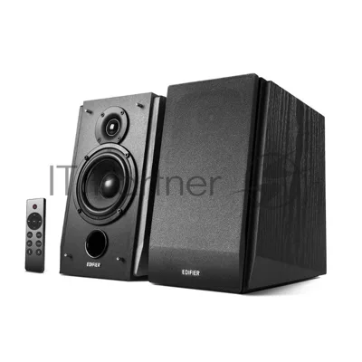 Колонки Edifier R1855DB Black Активные, 70W RMS, 60-20000Гц, дерево, пульт ДУ, Bluetooth 5.0,выход на сабвуфер,Opt/Coaxial,2 RCA