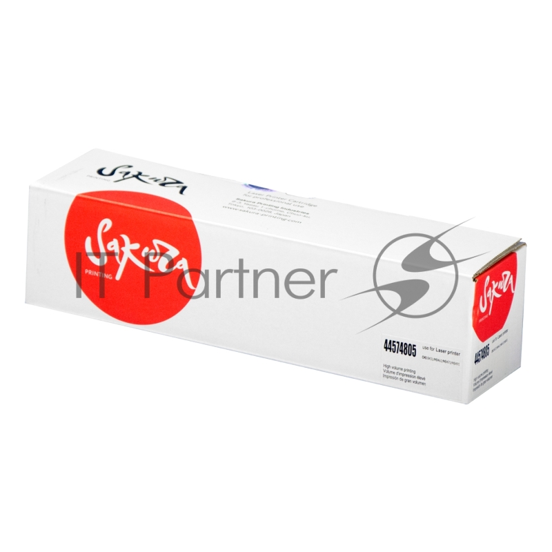 Картридж Sakura 44574805 для OKI B431/MB461/MB471/MB491, черный, 7000 к.