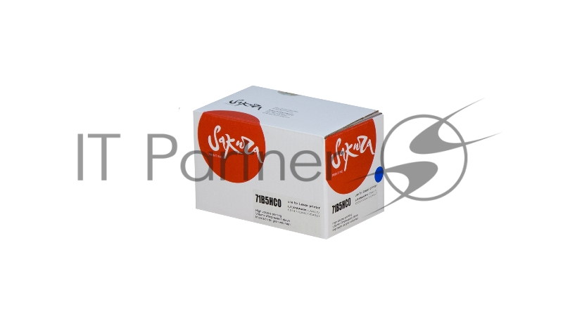 Картридж Sakura 71B5HC0 для Lexmark CS417dn/CS517de/CX417de/CX517de, синий, 3500 к.
