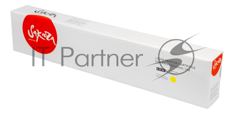 Картридж Sakura CB382A (HP 824A) для HP желтый, 21000к.