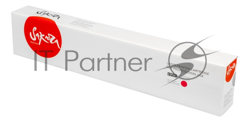 Картридж Sakura CB383A (HP 824A) для HP, пурпурный, 21000к.