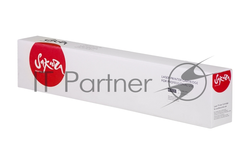 Картридж Sakura CB390A (825A) для HP СLJ CM6030/ CM6040, черный, 19500 к.