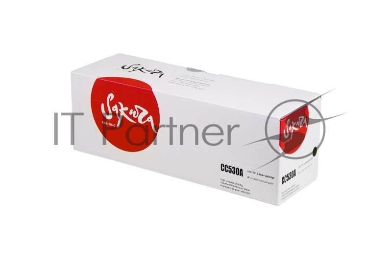 Картридж лазерный Sakura CC530A для HPColor LaserJet CM2320fxiMFP/CM2320nMFP/ CM2320nfMFP/CP2025/CP2025n/CP2025dn/CP2025, черный, 3500 к.
