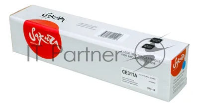 Картридж лазерный Sakura CE311A для HP LaserJet Pro CP1025/CP1025NW, синий, 1000 к.