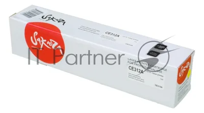 Картридж лазерный Sakura CE312A для HP LaserJet Pro CP1025/CP1025NW, желтый, 1000 к.
