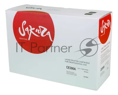 Картридж лазерный Sakura CE390A для HP LaserJet M4555MFP/M601/M601n/M602n/M602dn/M602x/M603/M603n/M603dn/M603xh, черный, 10000 к.