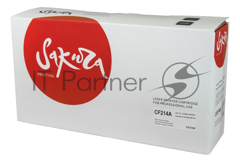Картридж лазерный Sakura CF214A для HP Laserjet Enterprise 700 M712n/dn/M725, черный 10 000 к.
