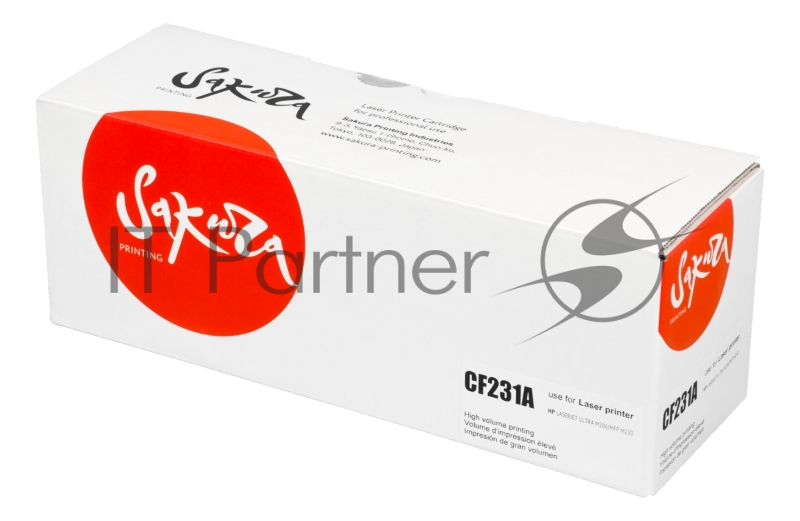 Картридж лазерный Sakura CF231A (HP 31A) для МФУ HP LaserJet Ultra M230sdn, черный, 5 000к.