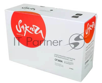 Картридж лазерный Sakura CF360A HP Color LaserJet Enterprise M553n/553X/553dn HP Color LaserJet Enterprise M552d, черный, 6000 к.