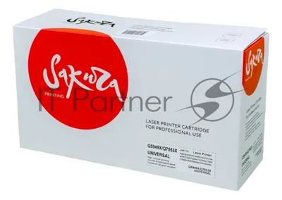Картридж лазерный Sakura Q5949X/Q7553X HPLaserJet 1320/1320n/1320nw/1320t/1320tn/M3390mfp/M3392mfp P2015/M2727nfMFP/M2727mfsMFP, черный, 6000 к.