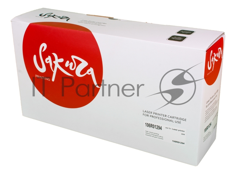Картридж лазерный Sakura 106R01294 для Xerox Phaser 5550, черный 35000 к.
