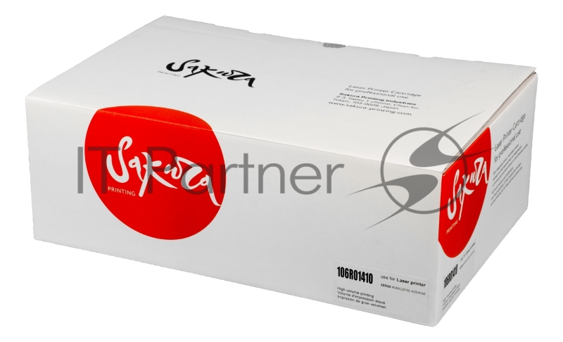 Картридж лазерный Sakura 106R01410 для Xerox WorkCentre 4250/4260, черный, 25 000 к.