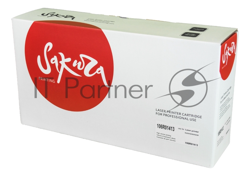 Картридж лазерный Sakura 106R01413 для Xerox WorkCentre 5222, черный, 20 000 к.